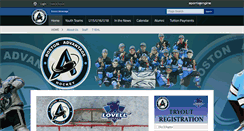 Desktop Screenshot of bostonadvantagehockey.com